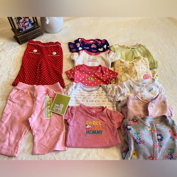 Carter's Other - Baby girl clothes bundle! Size 0-3M 12 pieces 💝